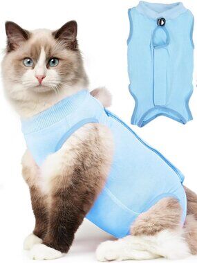 Pet Surgery Recovery Suit Cats Small Female Dogs FREE GIFT Size M NEW